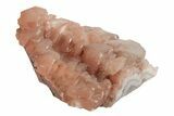 Pagoda Style Calcite Crystals on Calcite - Fluorescent! #215936-1